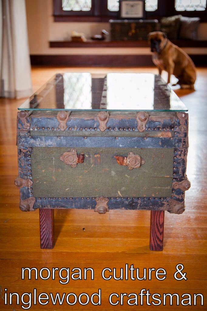 DIY Steamer Trunk Coffee Table Inglewood Craftsman Home